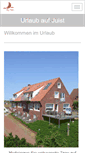 Mobile Screenshot of kap-horn-juist.de